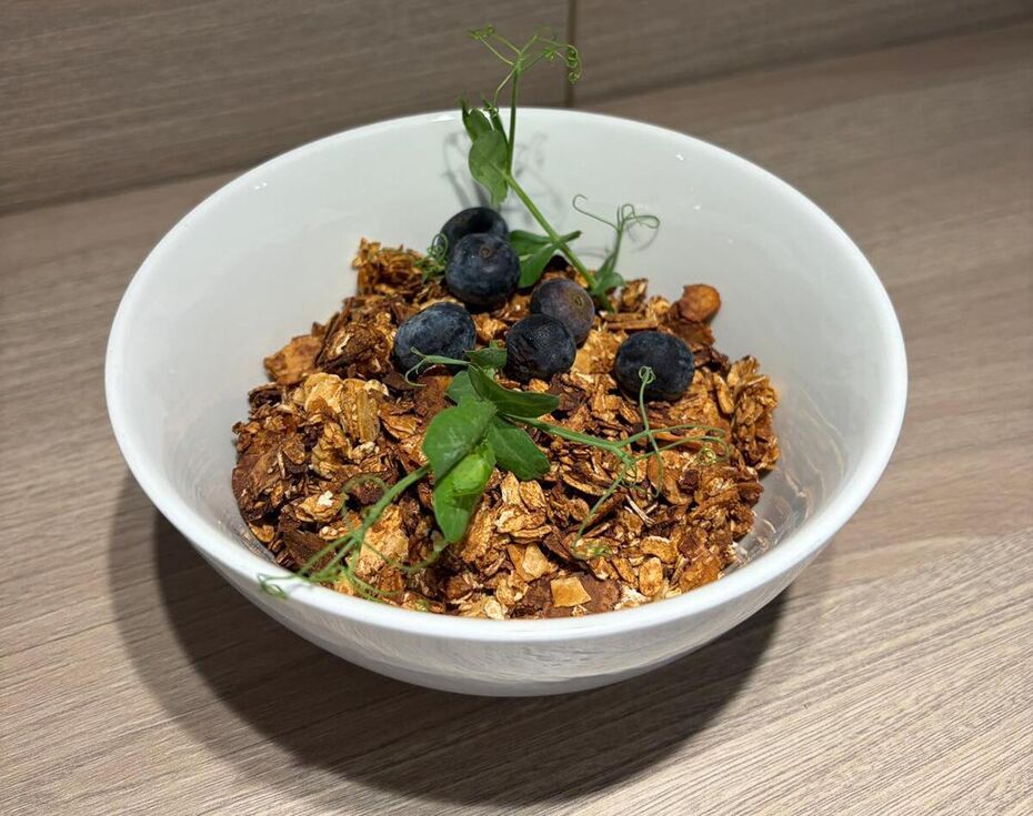 Rezept des Monats: Mandel-Zimt-Granola