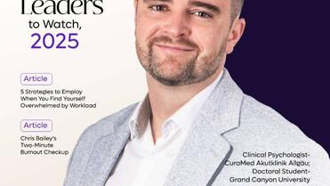 Titelstory im IMPAAKT Magazin: Benjamin Pelz unter den „Top Psychology Leaders to Watch 2025“