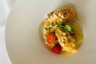 Rezept des Monats Oktober: Topfennocken in knusprigen Bröseln