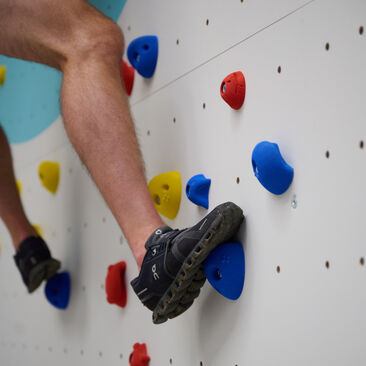 Kletterhalle im Haus