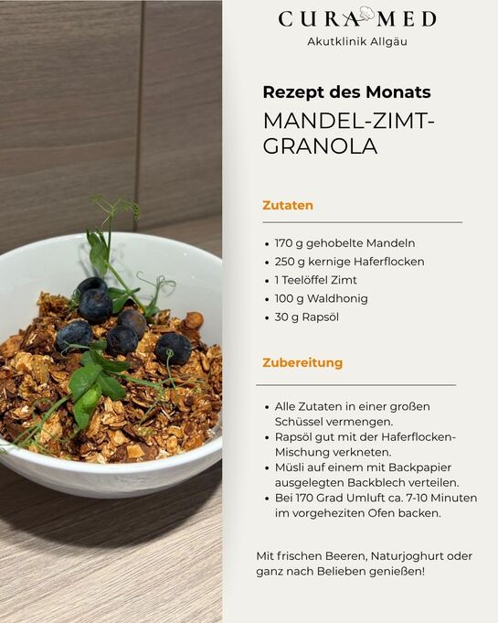 Mandel-Zimt-Granola